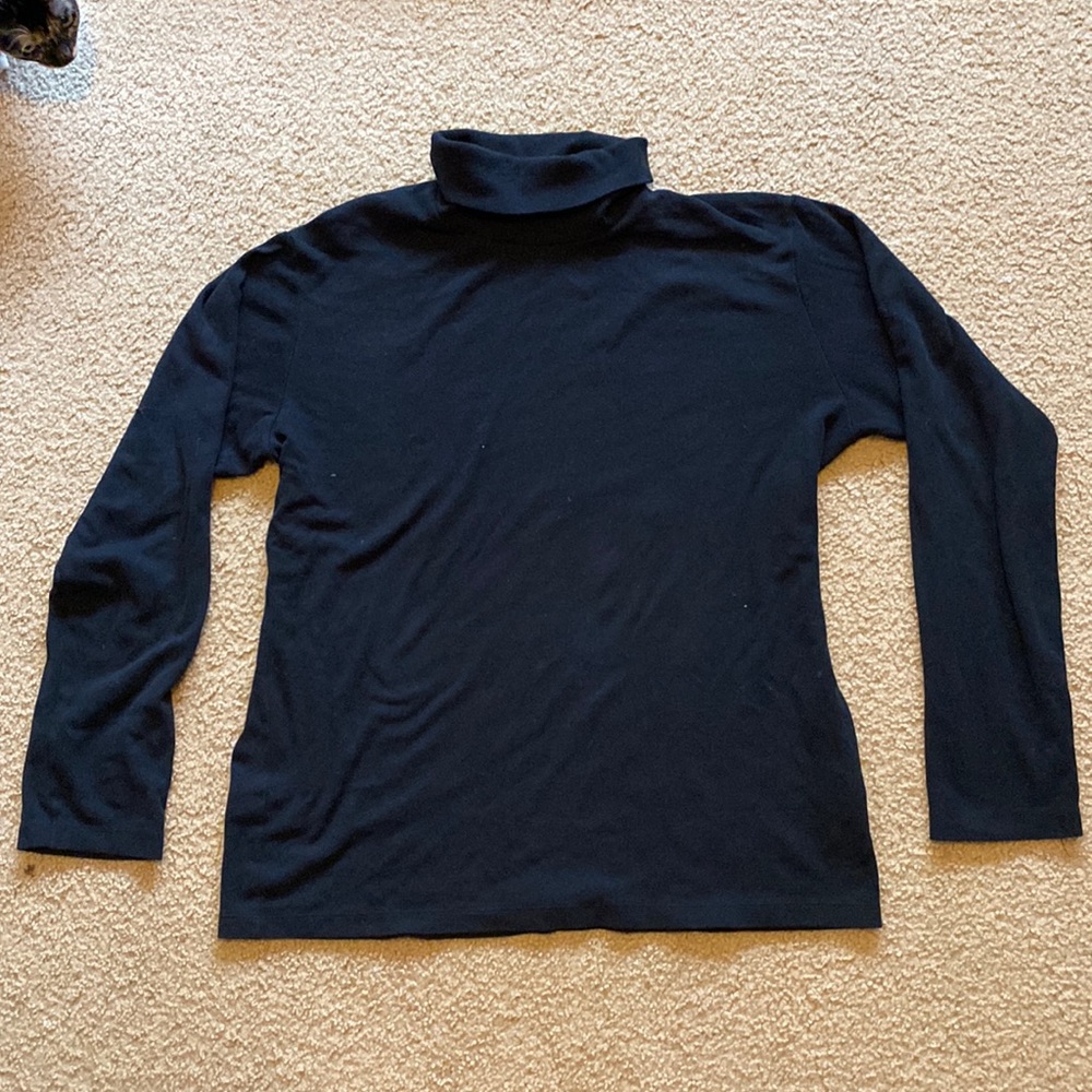 Uniqlo Men’s Black Turtleneck